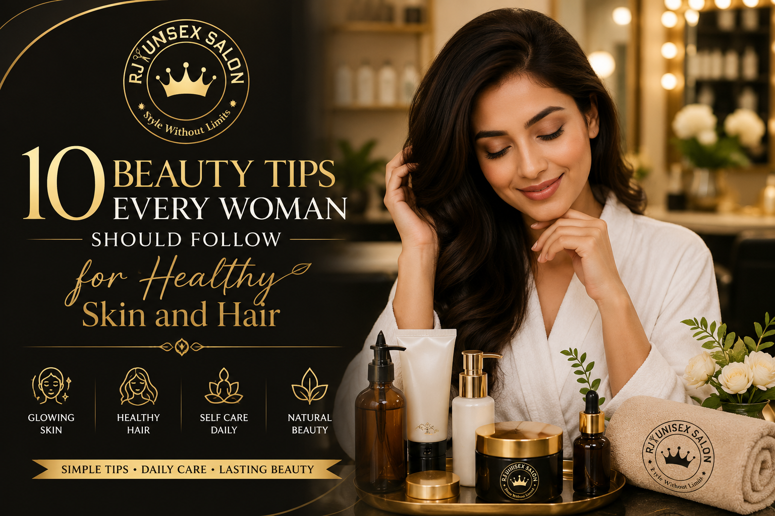 10 Beauty Tips Every Woman Should Follow for Healthy Skin and Hair