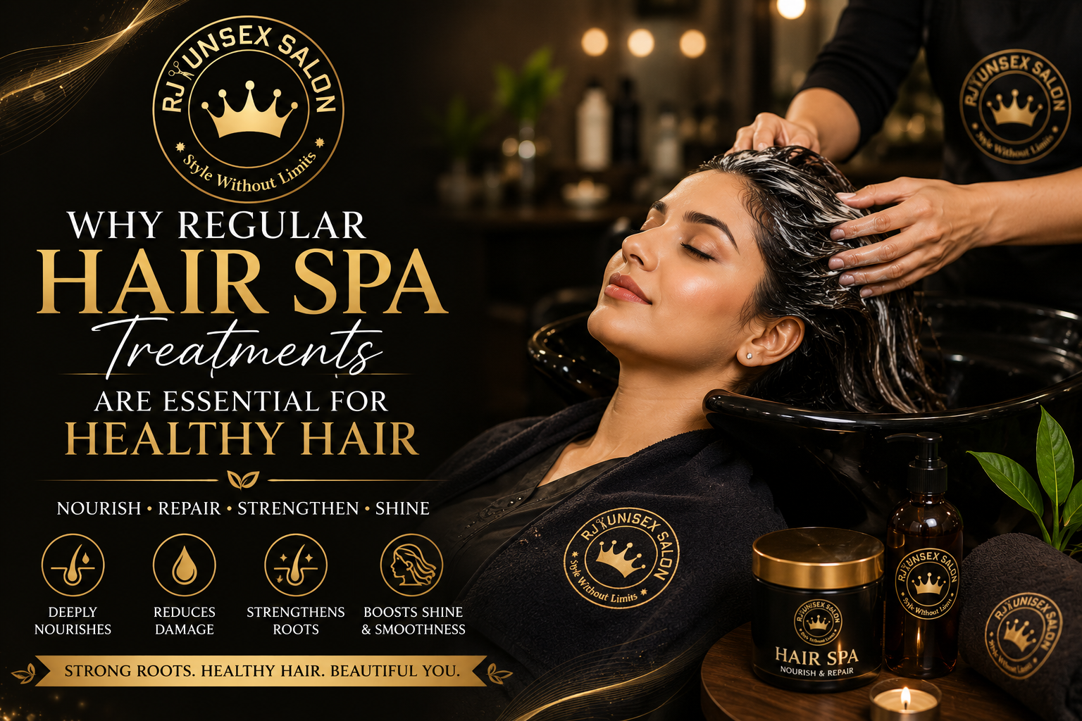 Why Regular Hair Spa Treatments Are Essential for Healthy Hair